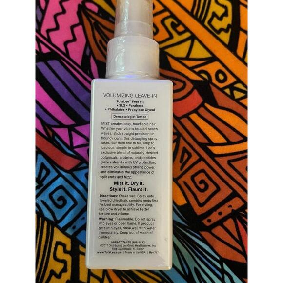 Totalee Package: Shampoo, Conditioner,  Leave In, Creme Elixir,  Shine Mist - Picture 3 of 9